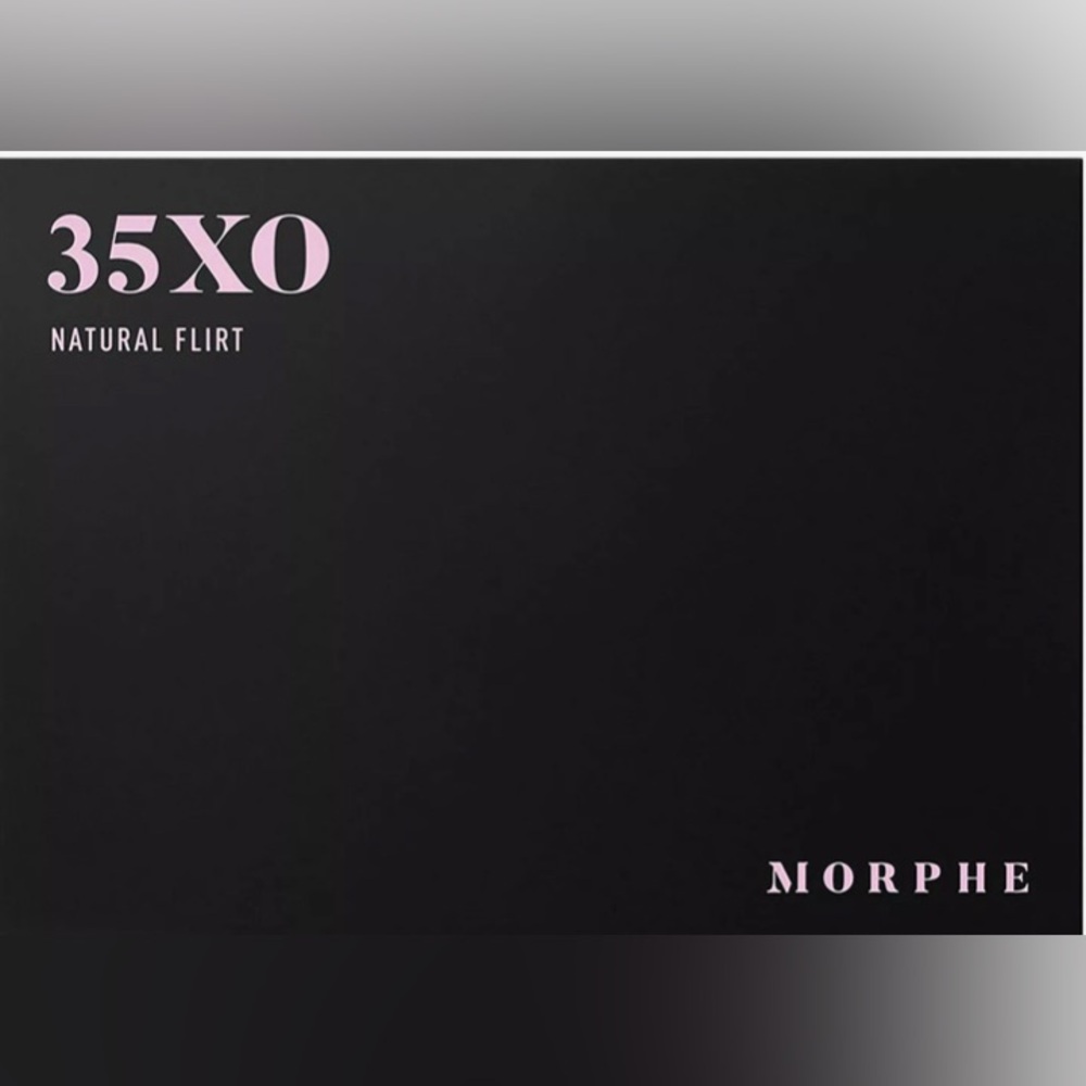 Morphe 35XO Natural Flirt Eyeshadow Palette -HTF